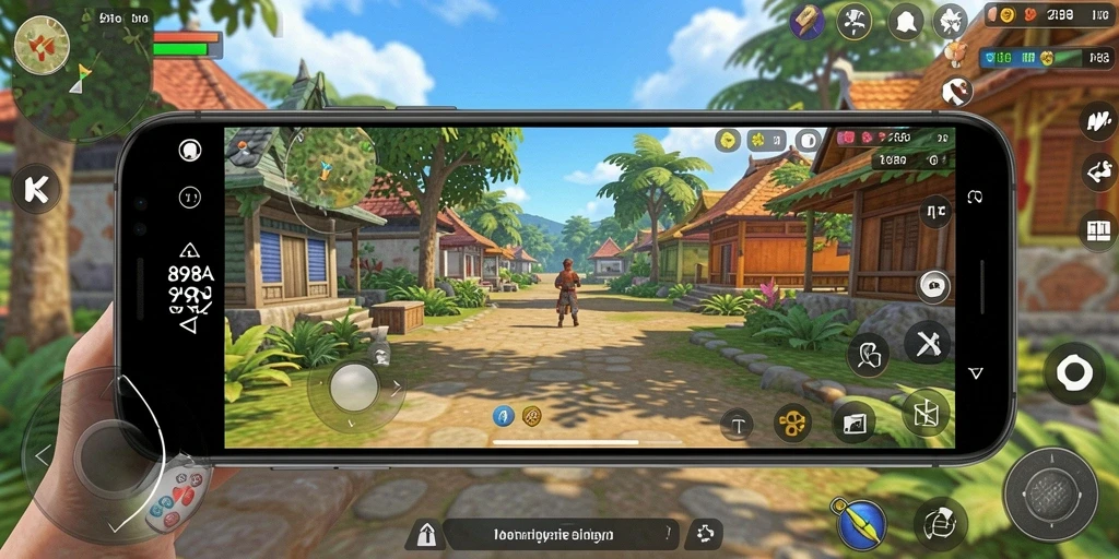 Tampilan gameplay menarik dari 898A yang penuh dengan kreativitas.