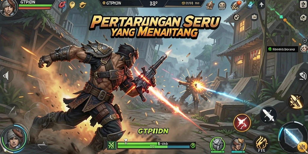 Tampilan grafik memukau dalam pertarungan GTPIDN.