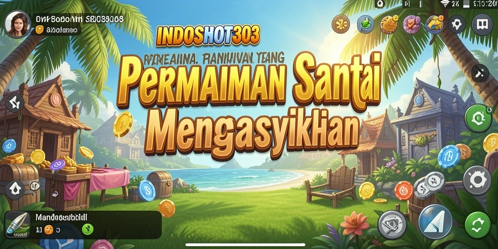 Tampilan gameplay menarik dari INDOSLOT303 di smartphone.
