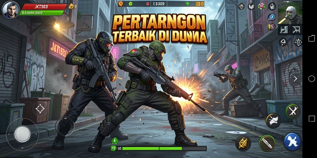 Tampilan gameplay JKT303 yang memukau dan penuh aksi.