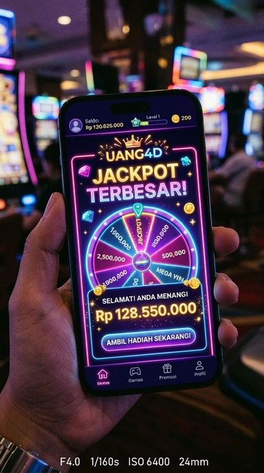 Tampilan antarmuka pengguna uang4d yang intuitif dan menarik.